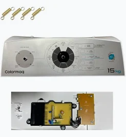 Cj Placa Eletronica Lavadora Colormaq Lca15 Original Bivolt
